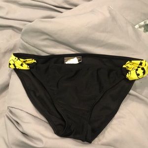 Batman Ruffled Bandeau Hipster Bikini Swimsuit